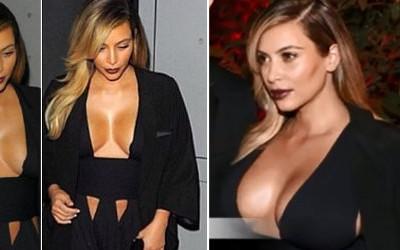 Z Kim Kardashian zrobiło się prawdziwe ciacho! (FOTO)