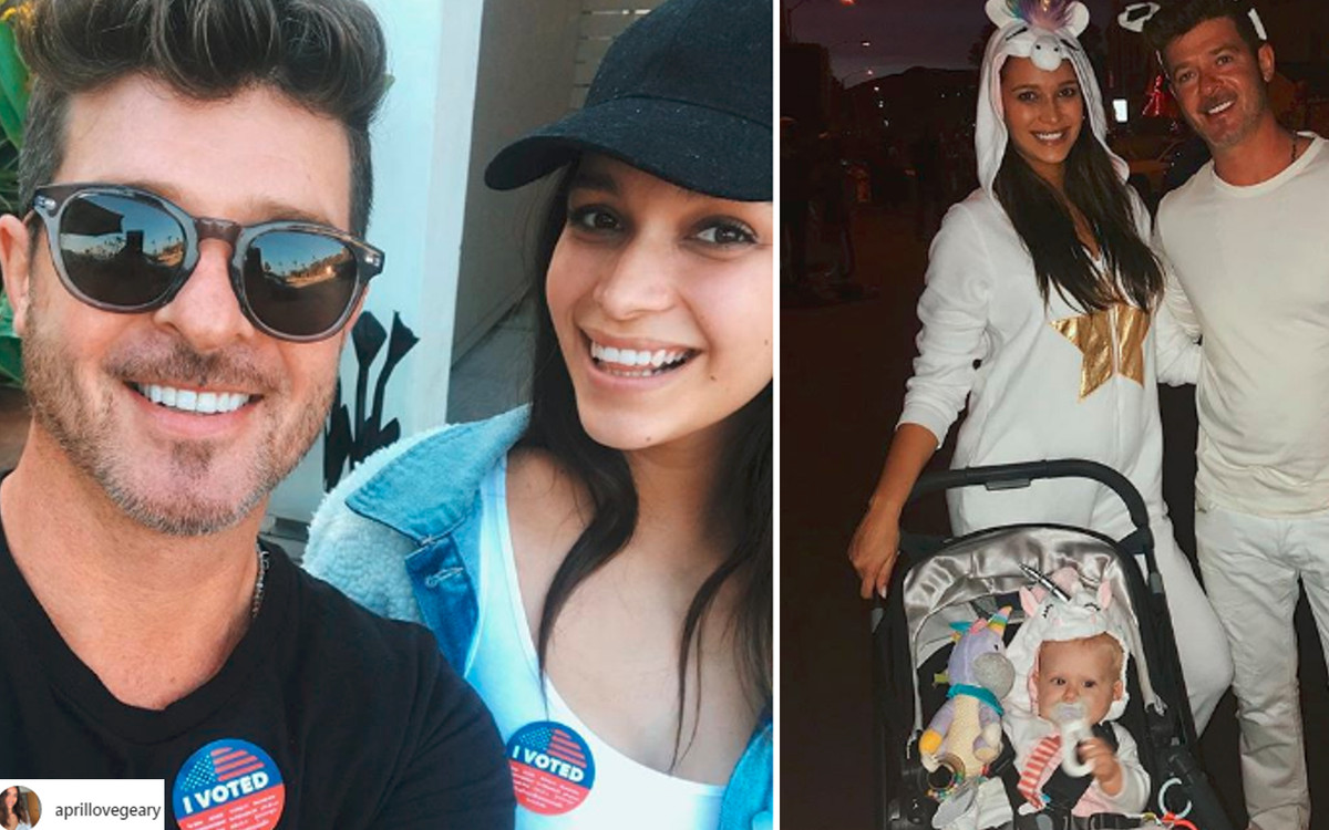 Dziewczyna Robina Thicke’go pokazała zdjęcie domu ZNISZCZONEGO przez pożar!