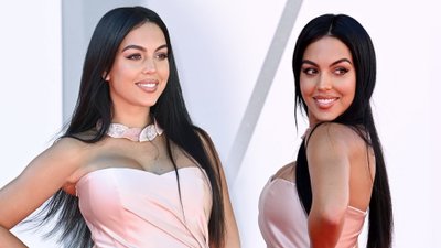 Georgina Rodriguez w RYZYKOWNEJ kreacji na Festiwalu w Wenecji (ZDJĘCIA)