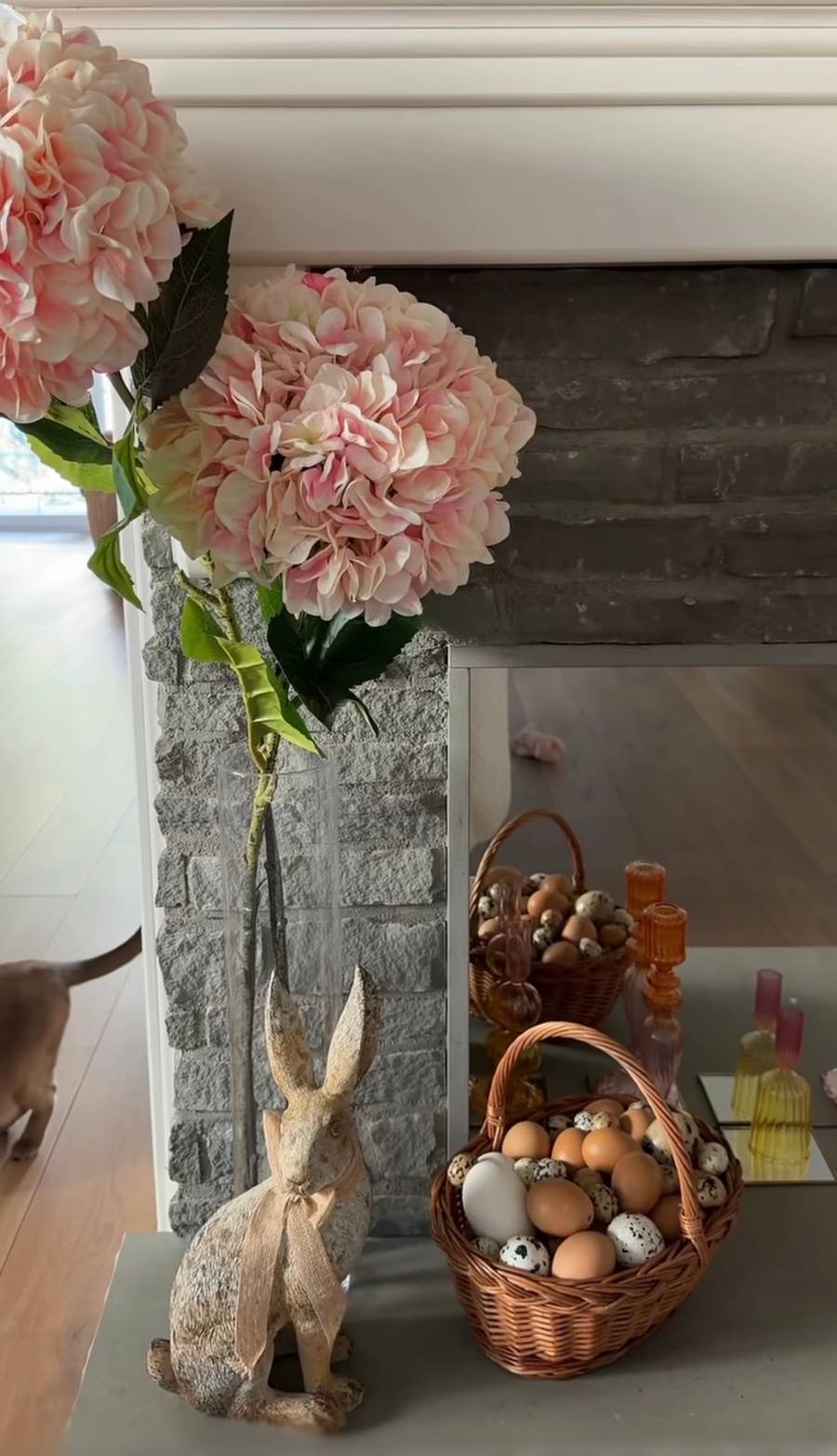 Pazura udekorowała dom na Wielkanoc/ Instagram