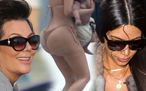 Kris Jenner wymyśliła, jak ZAROBIĆ na pupie Kim Kardashian