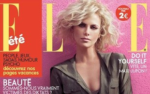 Charlize Theron jak zawsze piękna w Elle (FOTO)