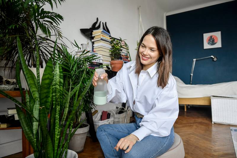 Dagmara Bryzek pokazała swoje mieszkanie. Uwielbia zajmować się swoimi roślinami