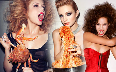 Top Model – sesja Trudne żarcie (FOTO)