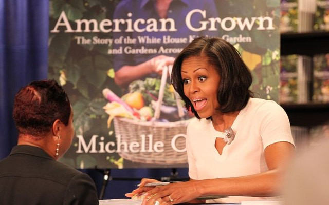 Michelle Obama promuje książkę