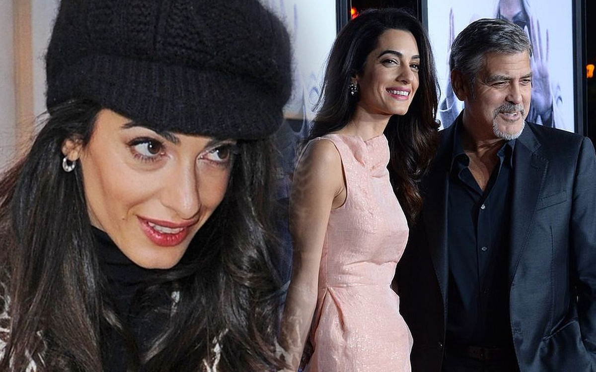 Amal Clooney znów jest w BLIŹNIACZEJ ciąży?