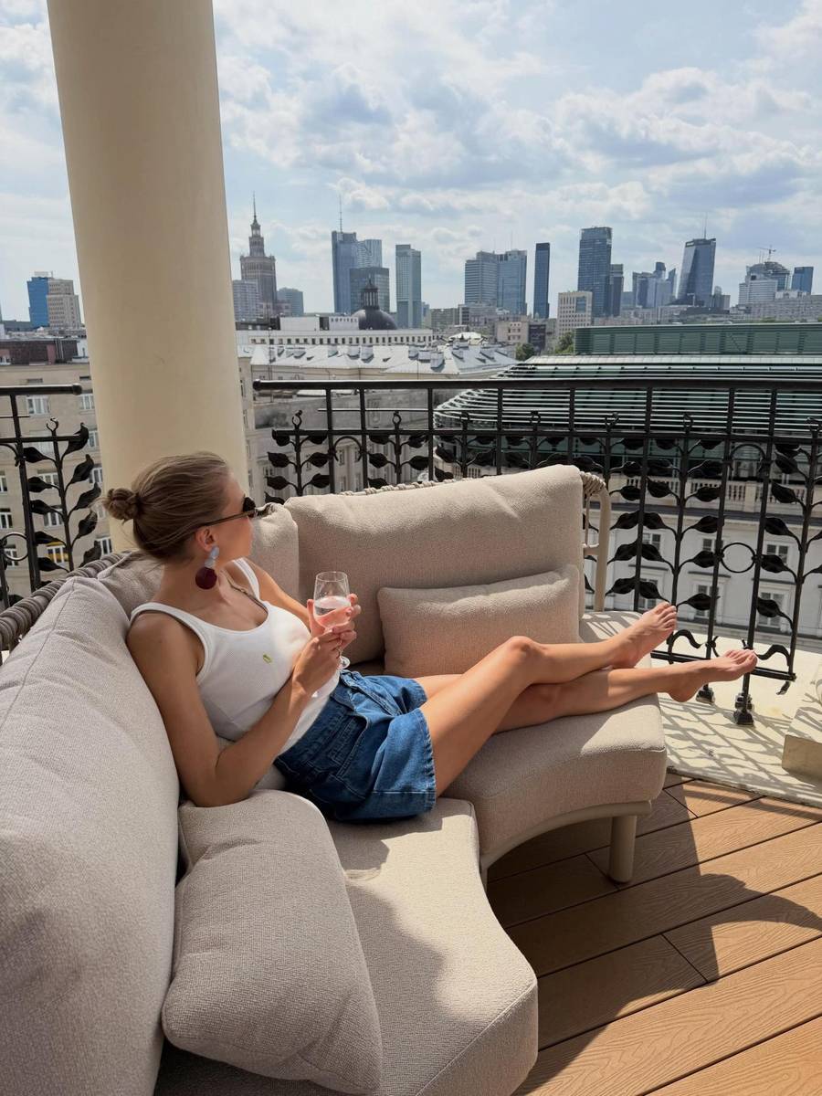 Marta Wierzbicka z mężem/Instagram