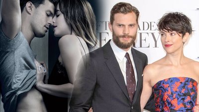 Amelia Warner w Starbucksie z mężem, a fanki: O, pan GREY!