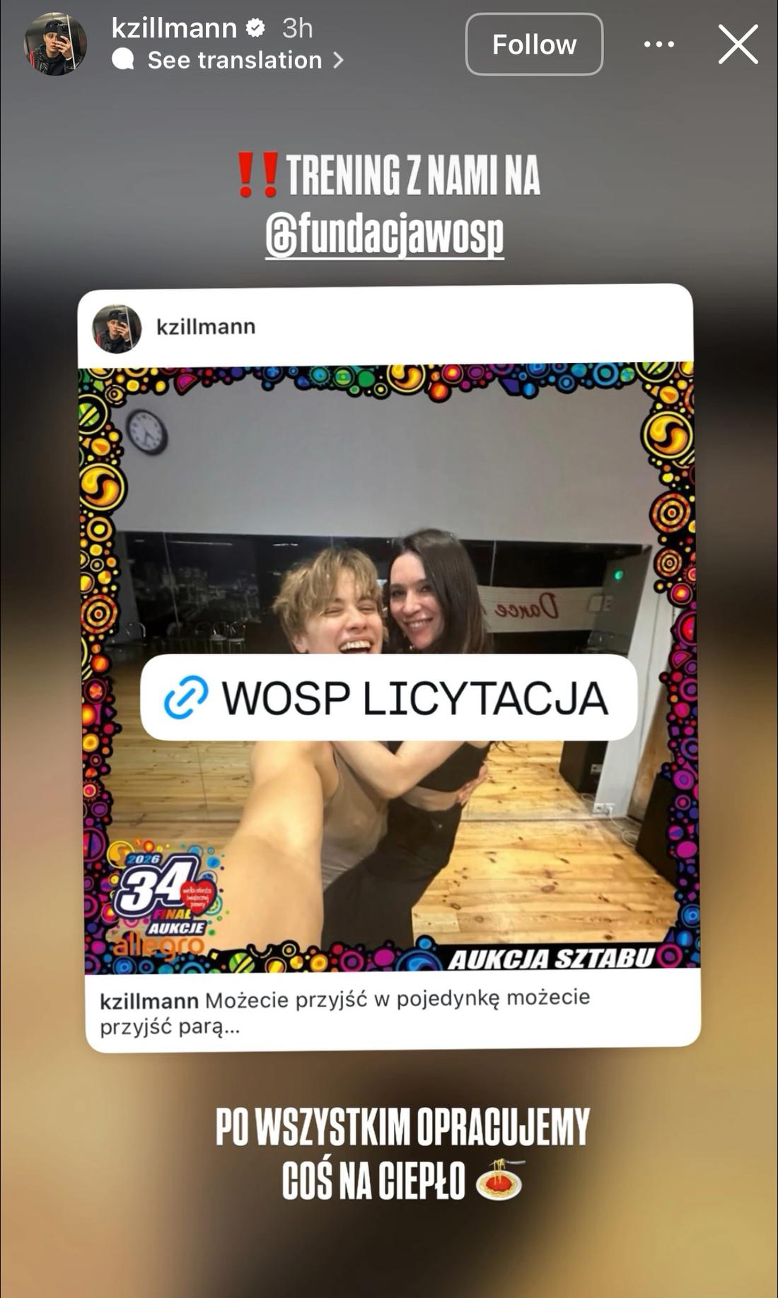 Zillman i Lesar grają z WOŚP, fot. Instagram