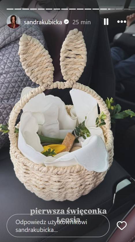 Koszyczki gwiazd, fot. Instagram