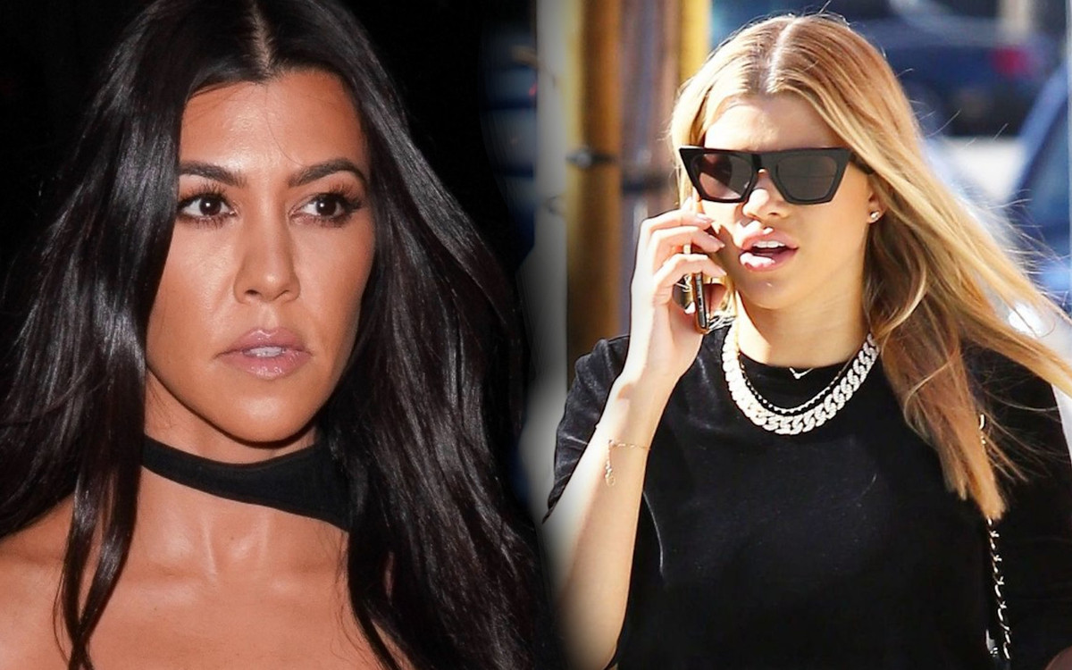 Sofia Richie dała UNFOLLOW Kourtney Kardashian na Instagramie