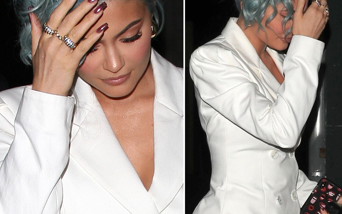 Czy to najgorsza fryzura Kylie Jenner? Celebrytka zaszalała w Sylwestra ZDJĘCIA