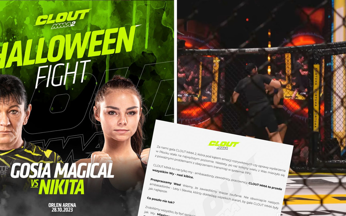 CLOUT MMA wydało oświadczenie. Dlaczego PPV znów nie działało?