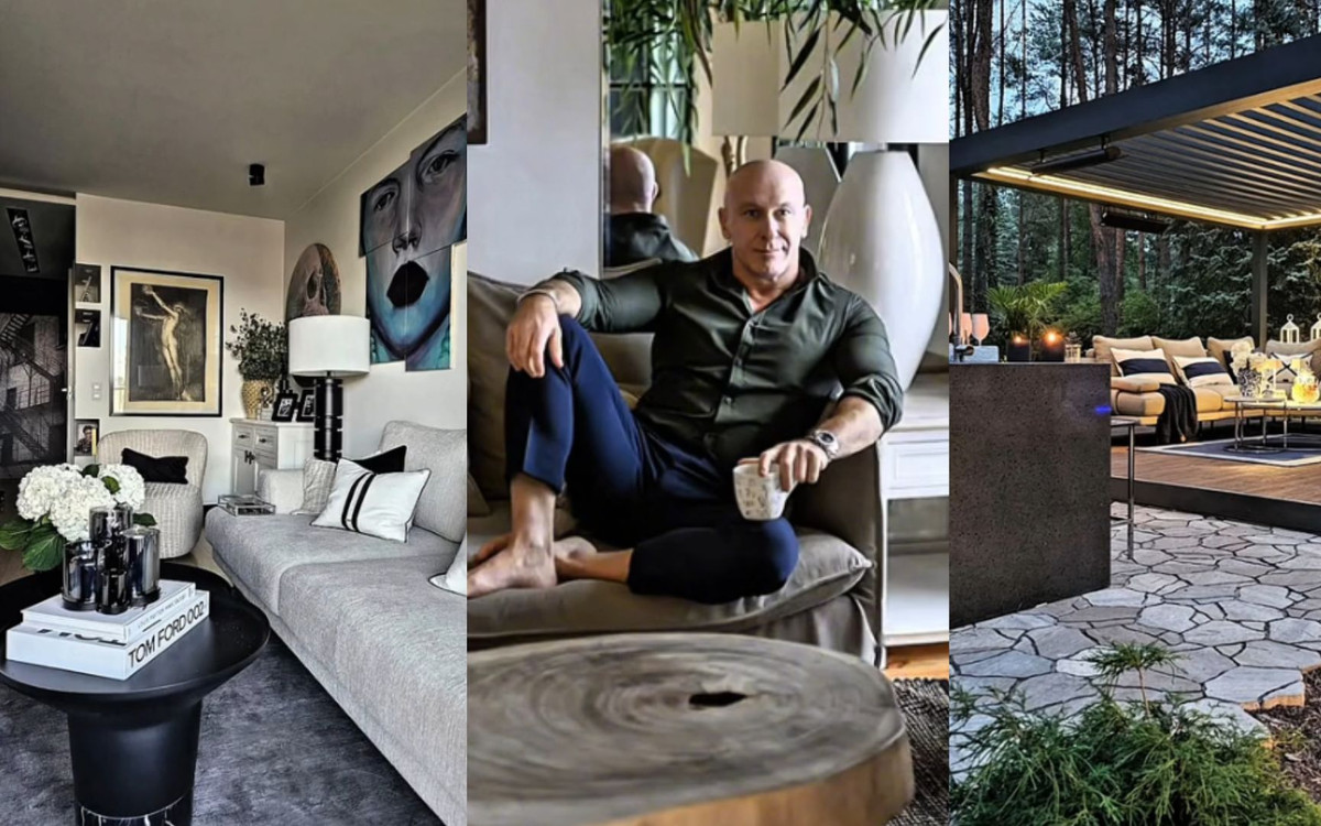 Kupił dom Połomskiego i zrobił w nim generalny remont. Wygląda jak z katalogu