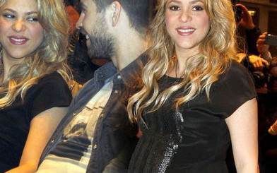 Bardzo ciężarna Shakira na gali (FOTO)