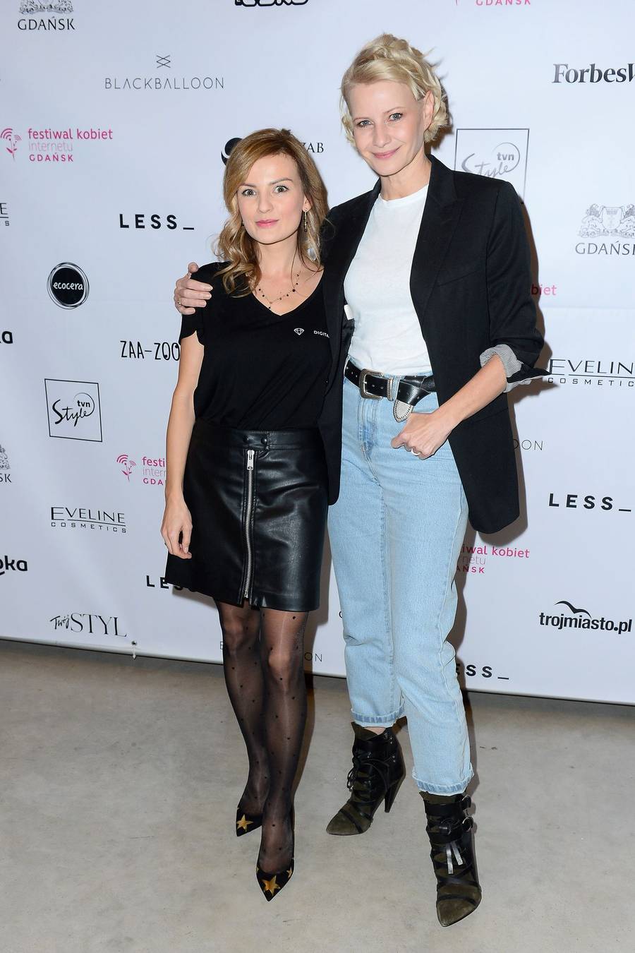 Edyta Pazura, Joanna Przetakiewicz, Małgorzata Kożuchowska i inne gwiazdy na Festiwalu Kobiet Internetu w Gdańsku.