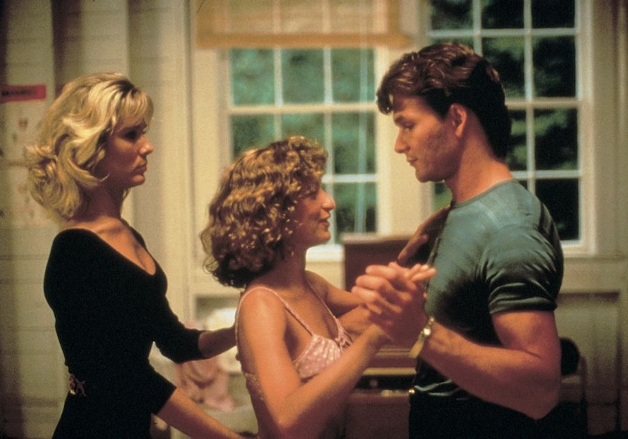 Cynthia Rhodes, Jennifer Grey, Patrick Swayze in Dirty Dancing (1987) *Filmstill - Editorial Use Only*,Image: 215396454, License: Rights-managed, Restrictions: *Filmstill - Editorial Use Only*, Model Release: no, Credit line: Image Capital Pictures / Film Stills / Forum
