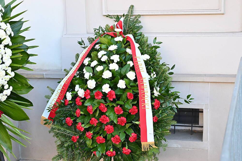 Wieniec od Karola Nawrockiego, fot. KAPif