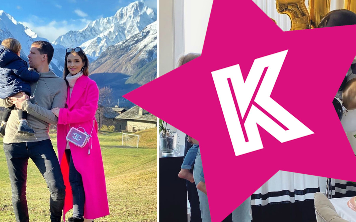 Rodzinne zdjęcie Szczęsnych. Tak Wojtek świętował URODZINY! Tort robi wrażenie!