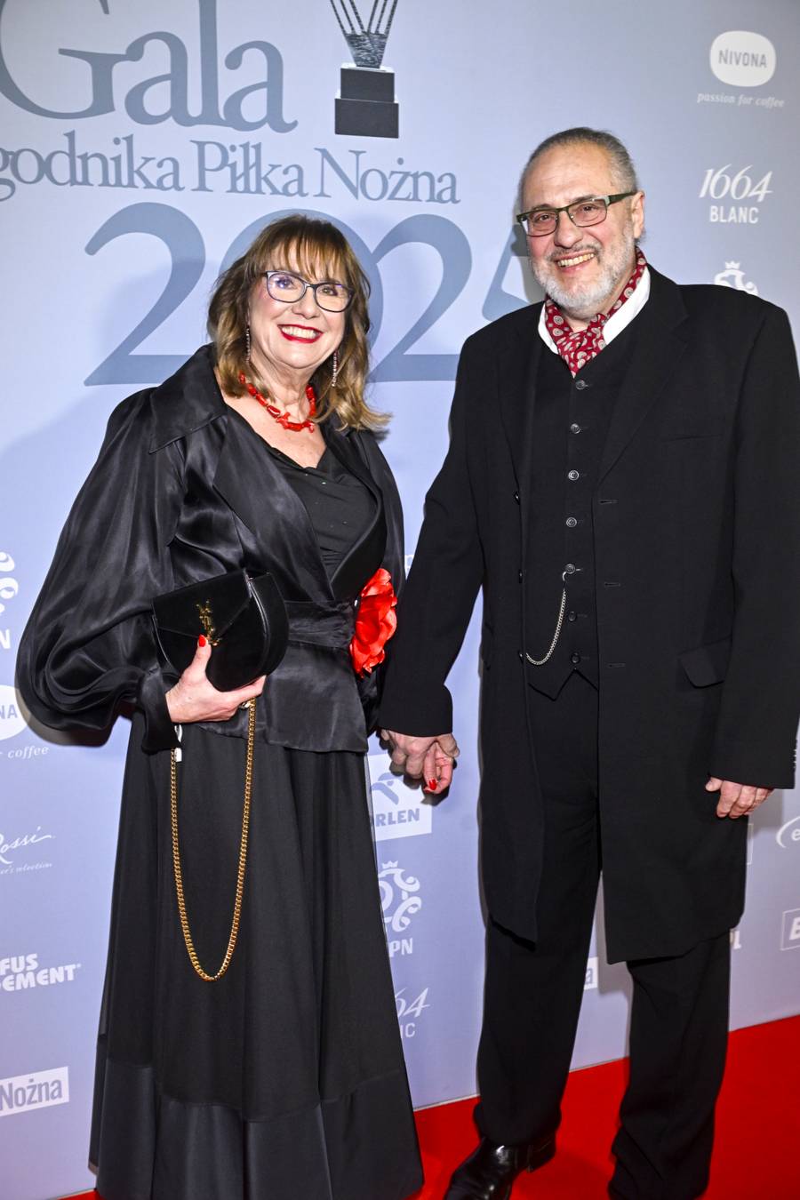 Iwona Lewandowska z partnerem, fot. Jacek Kurnikowski/AKPA.