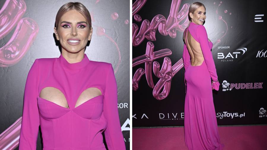 Pink Party. Stifler w gorsecie, Małgorzata Rozenek w czerni, Magda Gessler, Joanna Krupa, Hania z Genzie…