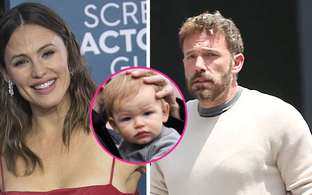 Samuel Affleck to już mały mężczyzna! Prawie przerósł mamę i jest coraz bardziej podobny do Bena