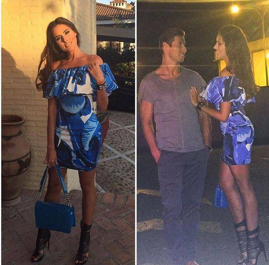 Celia Jaunat i Grzegorz Krychowiak razem