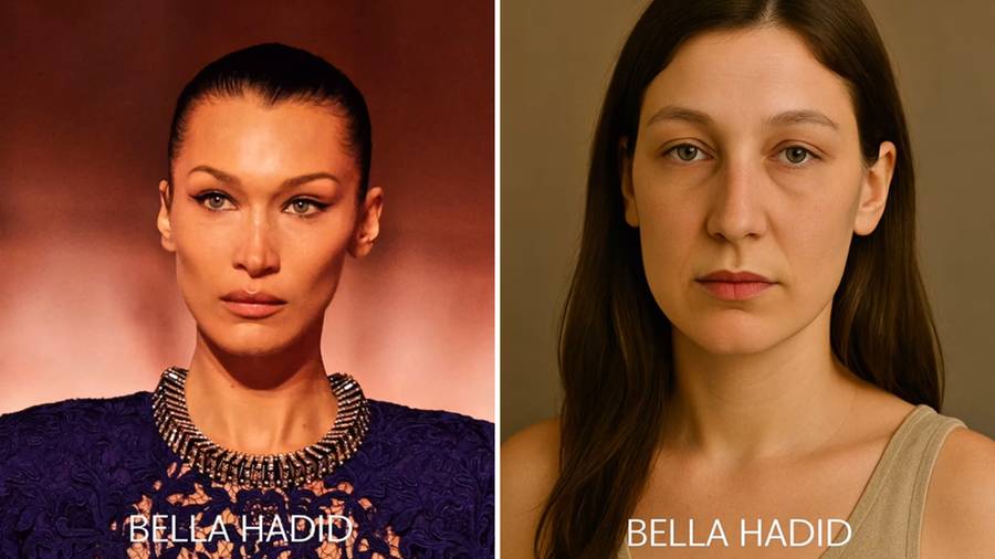 SZOK! Tak wyglądają gwiazdy bez zabiegów okiem IA. Kylie Jenner, Jennifer Lopez, Bella Hadid…(FOTO)