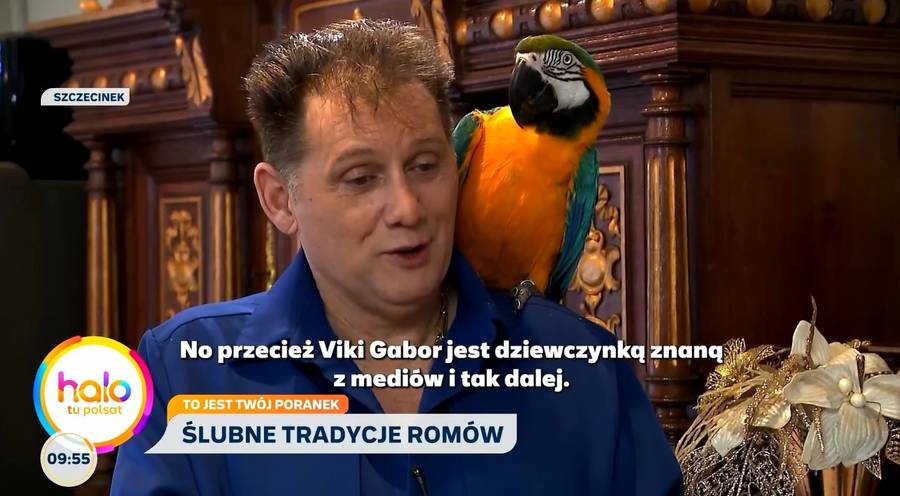 Szok, jak Bogdan Trojanek określił Viki Gabor przed kamerami, fot. Instagram