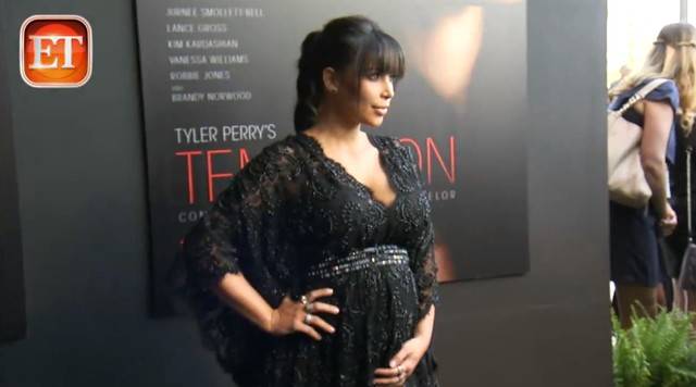 Kim Kardashian na premierze filmu Temptation