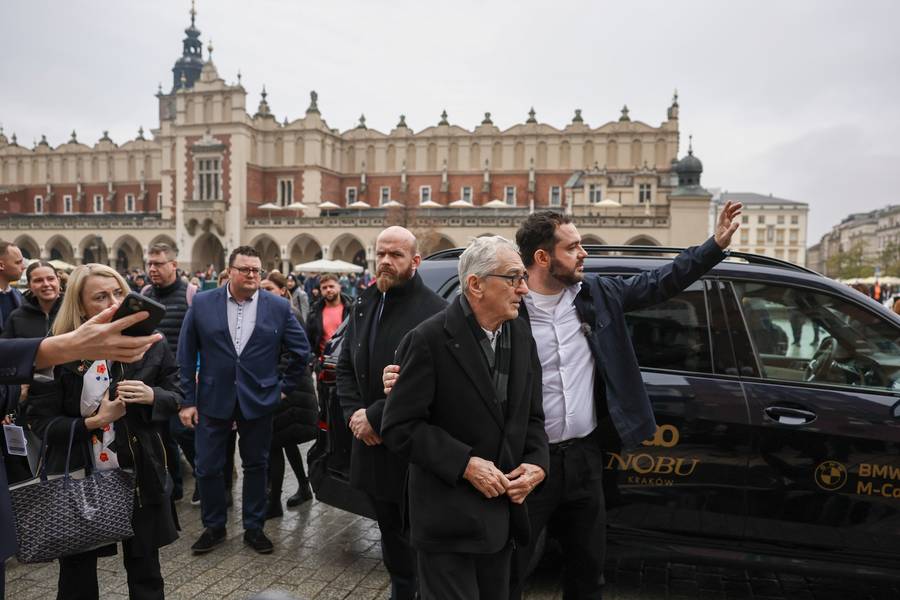 Robert De Niro zawitał do Polski. Mieszkańcy Krakowa wściekli na aktora