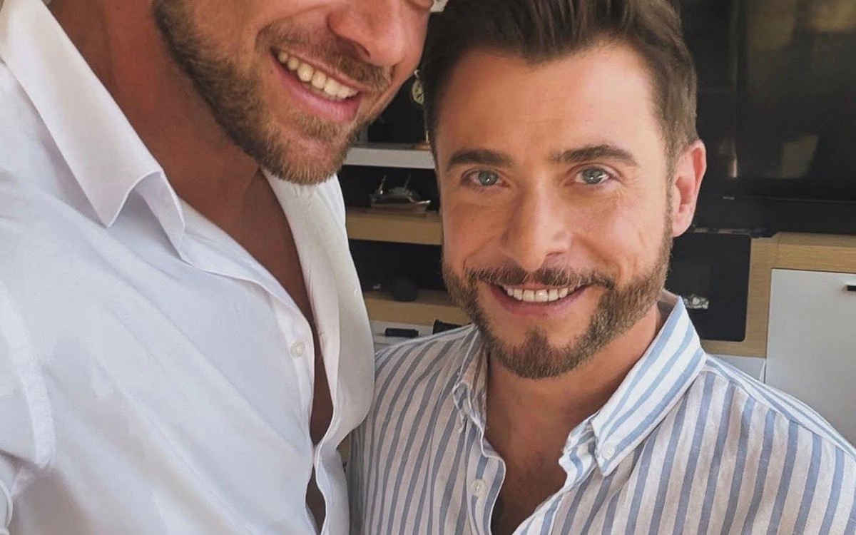 Marcin wrzucił zdjęcie z Kacprem Kuszewskim i wywołali szał. Panowie jak z obrazka