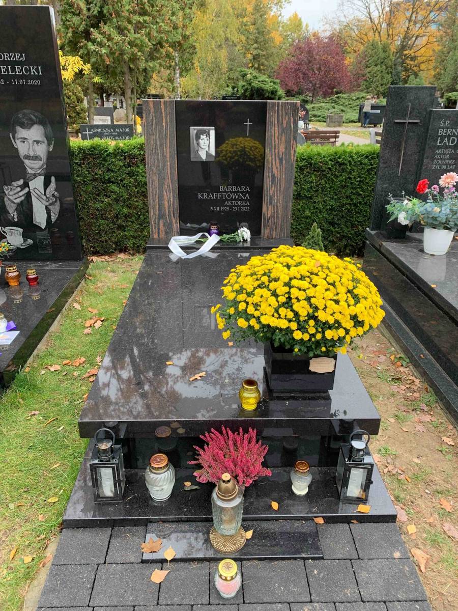 Grób Barbary Krafftówny, fot. Kozaczek Exclusive.