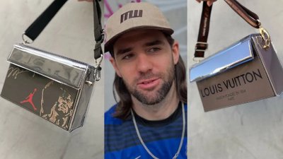 Polak szyje torebki z pudełek po luksusowych markach. Dior, Gucci, LV za ułamek ceny. Kupilibyście?