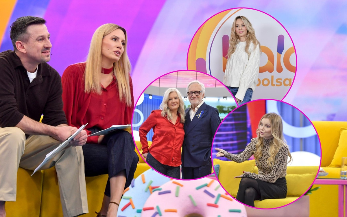 Poranek z “Halo Tu Polsat”! Izabella Miko w panterce , Andrzej Seweryn z żoną, ciężarna Kasia Moś (FOTO)
