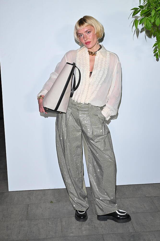 Iga Krefft na pokazie Stella McCartney H&M collection