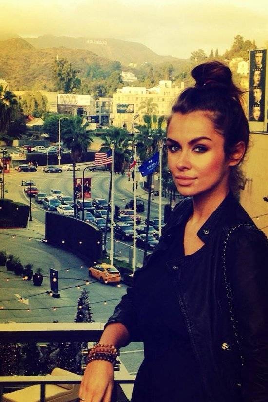 Natalia Siwiec w Kalifornii