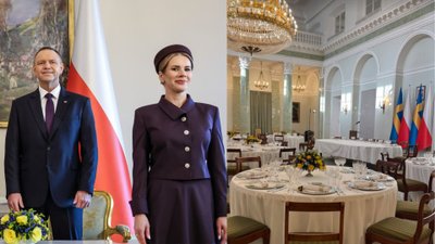 Kucharz się wygadał. Tak naprawdę wyglądał obiad z królem u Nawrockiego