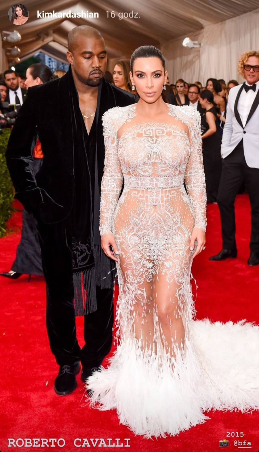 Kim Kardashian na Met Gali