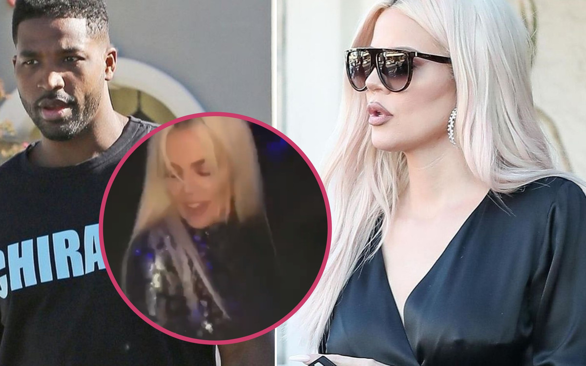 Khloe Kardashian tańczy na parkiecie, Tristan nawet nie zwrócił uwagi (VIDEO)