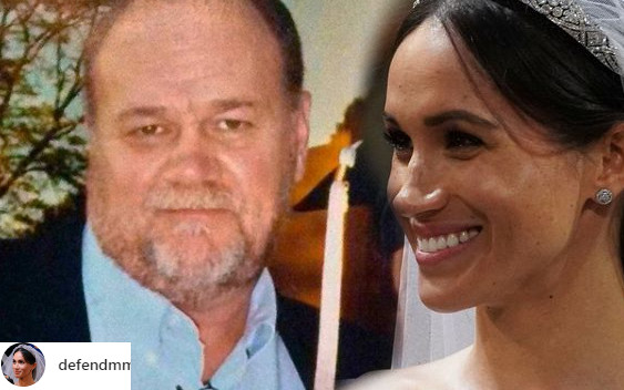 Tak ojciec Markle spędził ślub Harry’ego i Meghan!