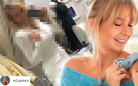 Pazura na PIERWSZYM zdjęciu po porodzie. Fani ZSZOKOWANI!