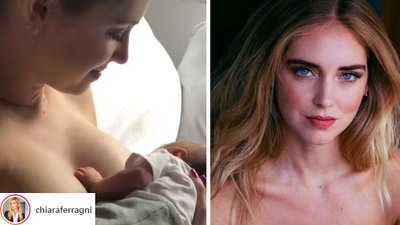 Chiara Ferragni karmi piersią na Insta. Fani: pokazujesz to dla sławy!