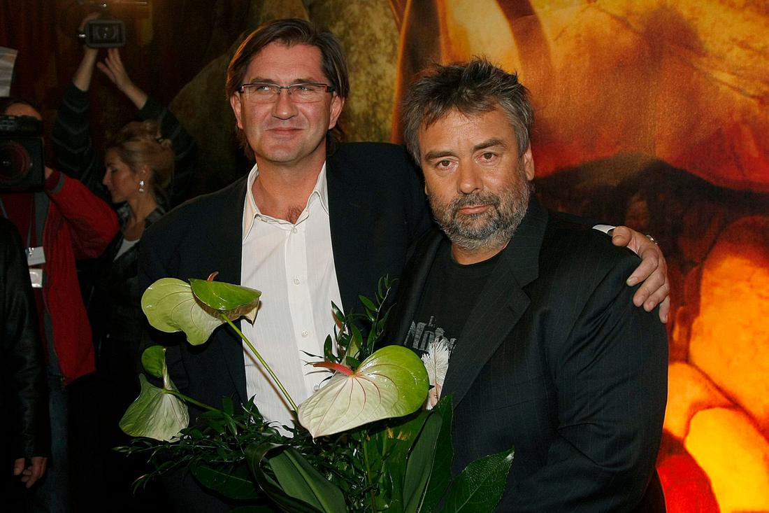 Mariusz Łukomski, Luc Besson, fot. AKPA