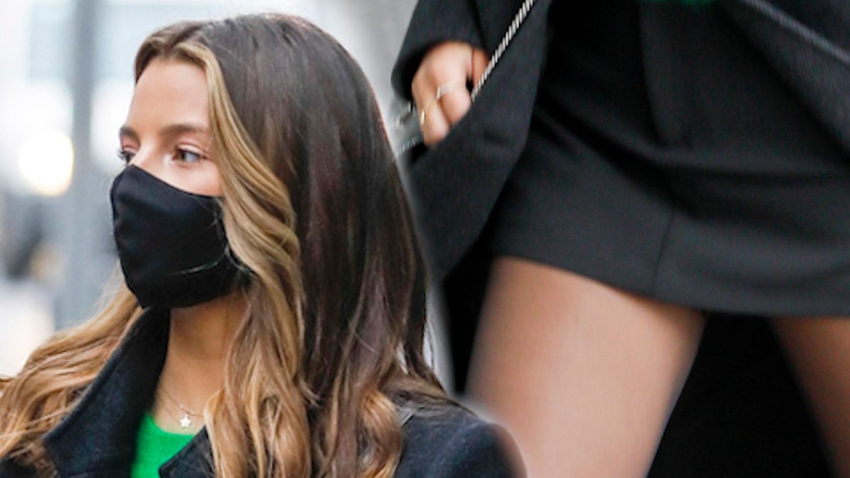 Julia Wieniawa w miniówce