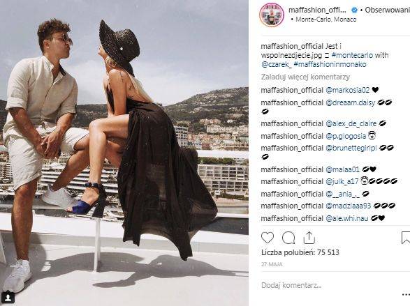 Maffashion z Czarkiem – słodka para!