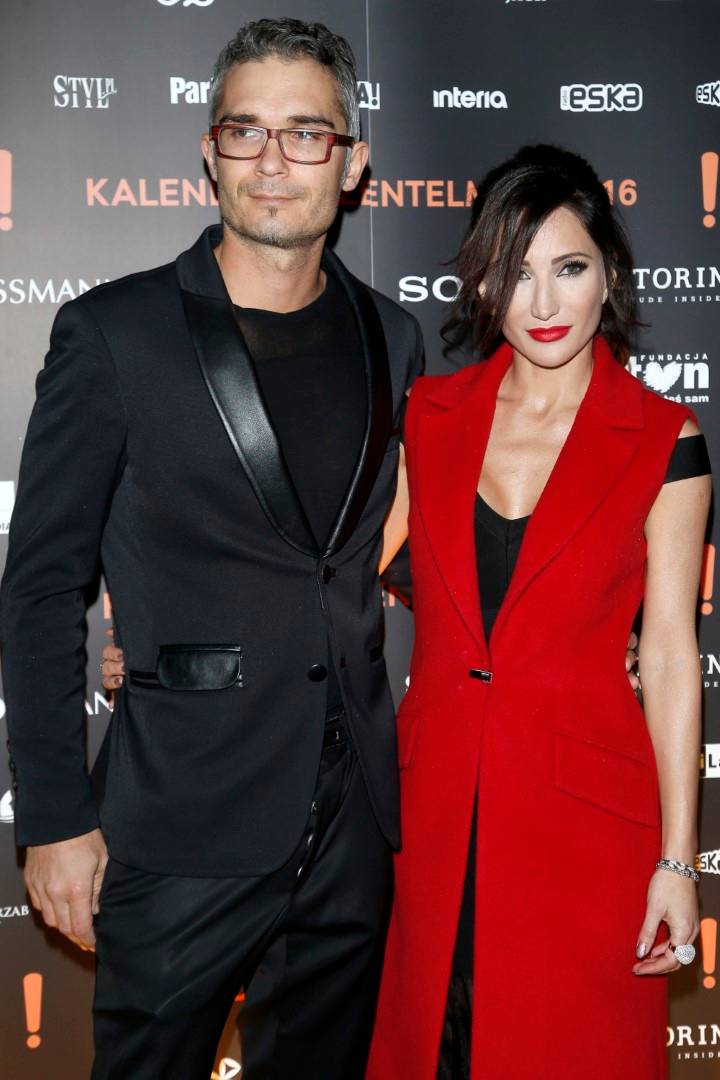 Maciej Myszkowski, Justyna Steczkowska, fot. AKPA.