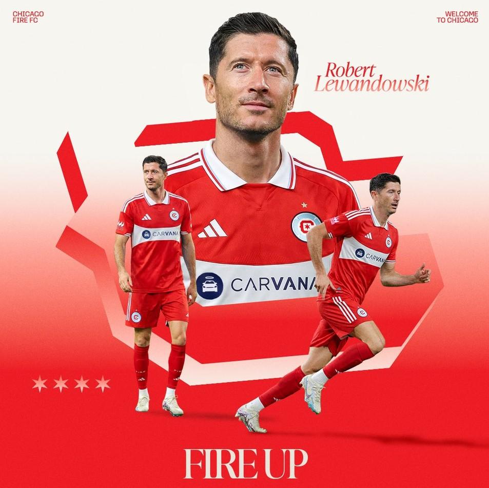 Robert Lewandowski, fot. X