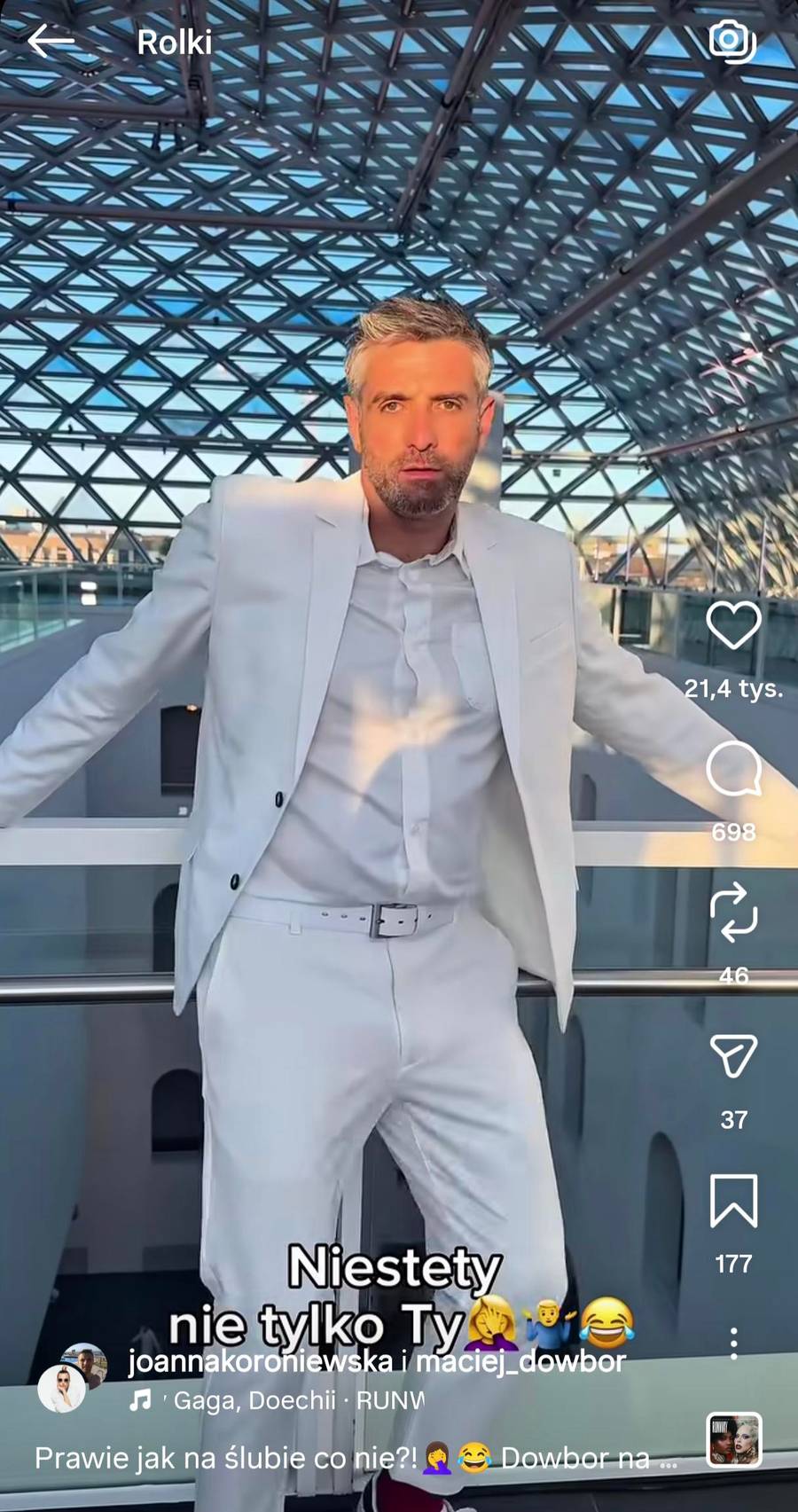 Dowbor i Koroniewska po raz drugi wezmą ślub? , fot. Instagram