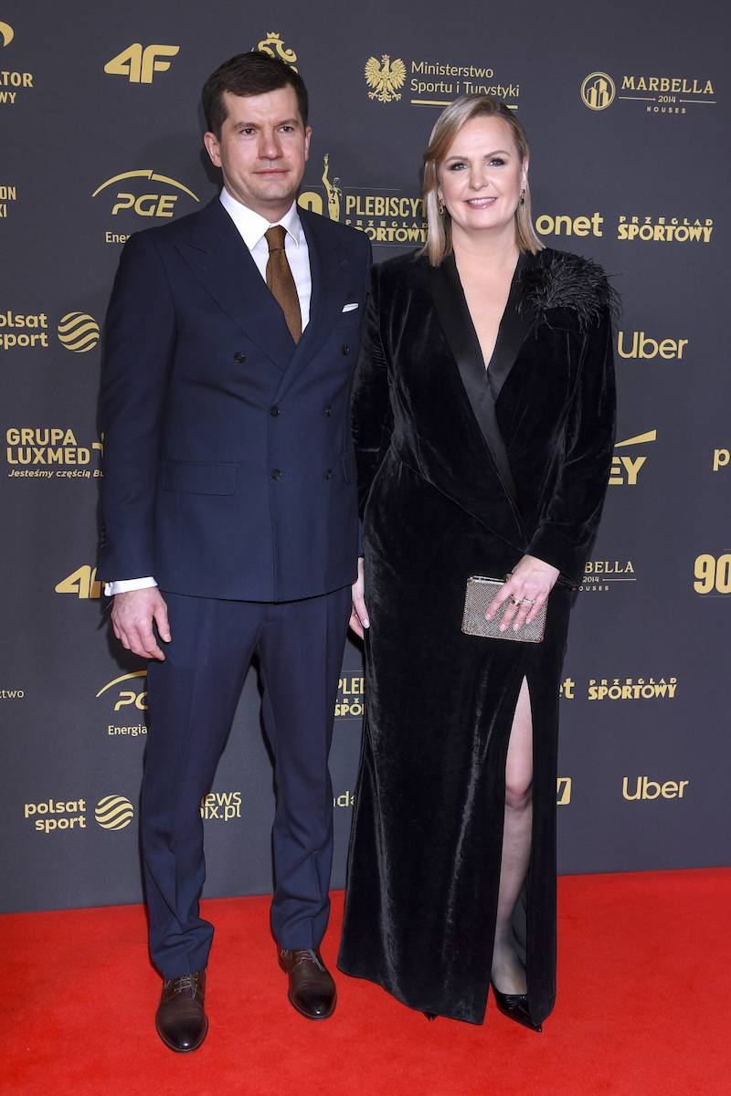 Oszałamiające kreacje na 90. Gali Mistrzów Sportu! Kurzopki, Mielewscy, Otylia Jędrzejczak z młodszym partnerem (FOTO)